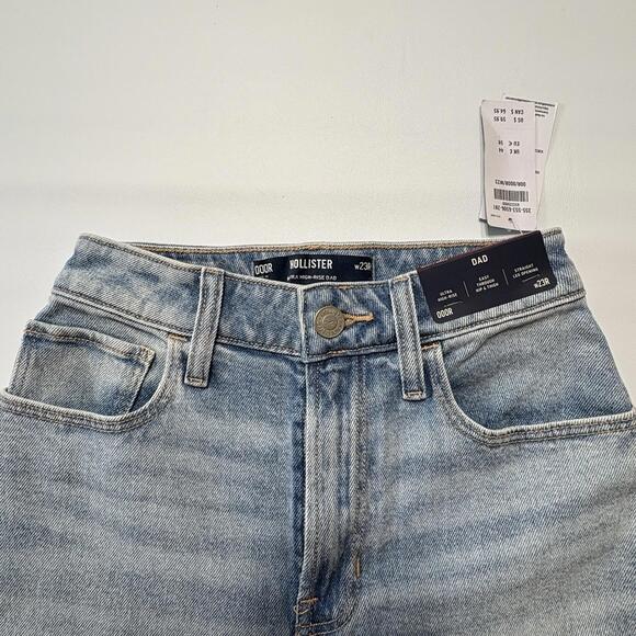 Hollister Ultra High Rise Dad Jeans - Size 000R (W23 L31) - Excellent - Picture 2 of 9